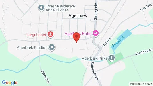 Andelsboliger til salg i Agerbæk - Foto fra Google Street View