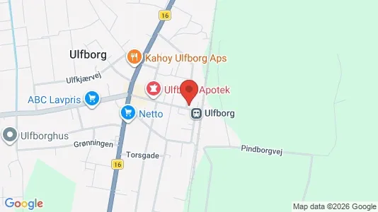 Andelsboliger til salg i Ulfborg - Foto fra Google Street View