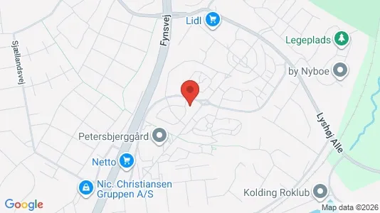 Andelsboliger til salg i Kolding - Foto fra Google Street View