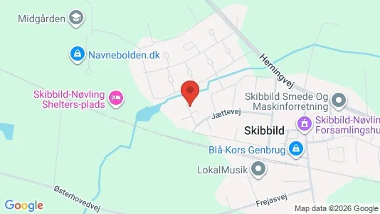 Andelsboliger til salg i Vildbjerg - Foto fra Google Street View